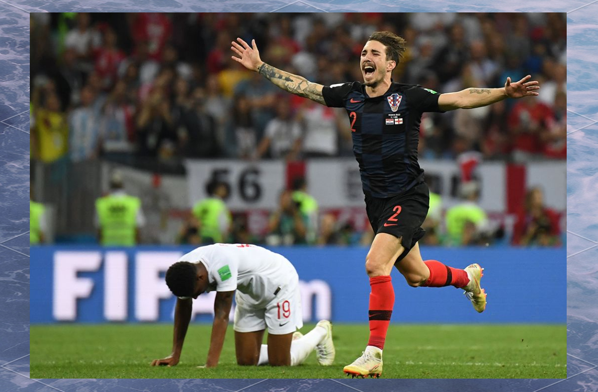 克罗地亚队在客场比赛中尽展拼搏精神